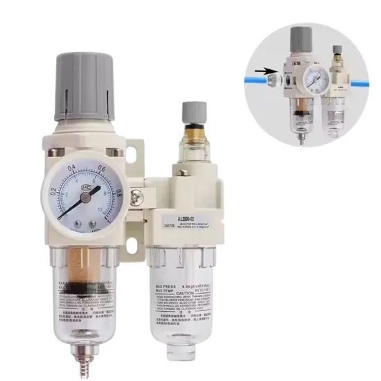Factory Direct Sale of AC and Aw Series Air Filter Regulator and Pressure Gauge